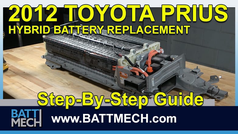 How to Replace & Repair a 2012 Toyota Prius Hybrid Battery Module Pack –Step-by-Step Guide