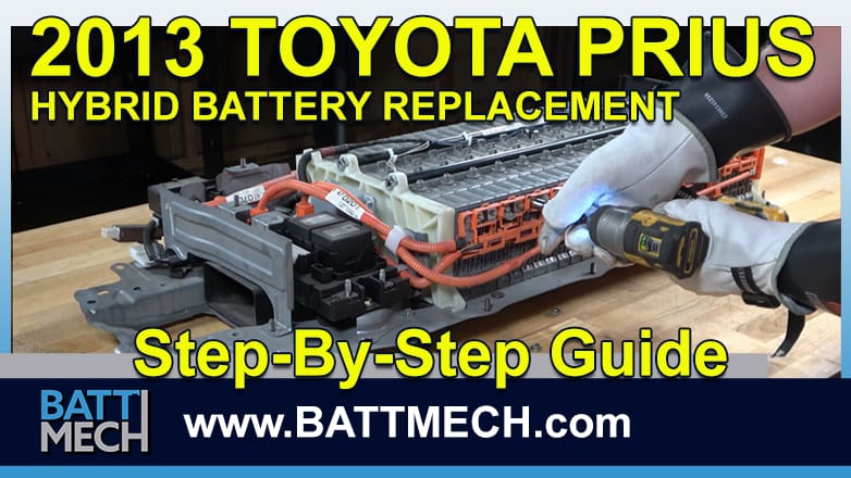 How to Replace & Repair a 2013 Toyota Prius Hybrid Battery Module Pack –Step-by-Step Guide