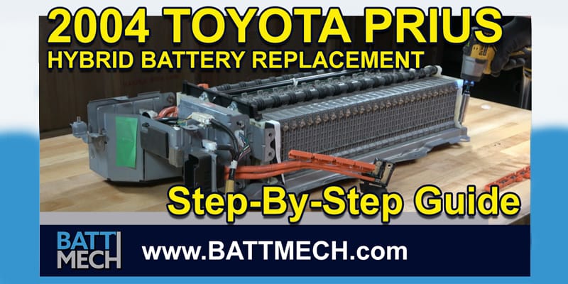How to Replace & Repair a 2004 Toyota Prius Hybrid Battery Module Pack –Step-by-Step Guide
