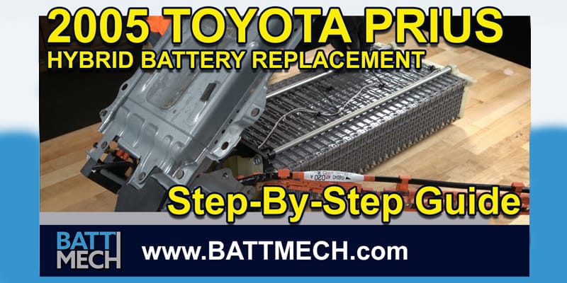 How to Replace & Repair a 2005 Toyota Prius Hybrid Battery Module Pack –Step-by-Step Guide