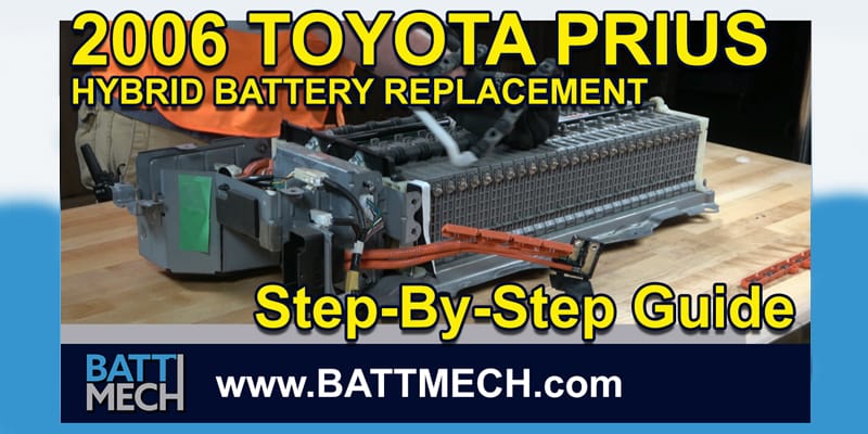 How to Replace & Repair a 2006 Toyota Prius Hybrid Battery Module Pack –Step-by-Step Guide