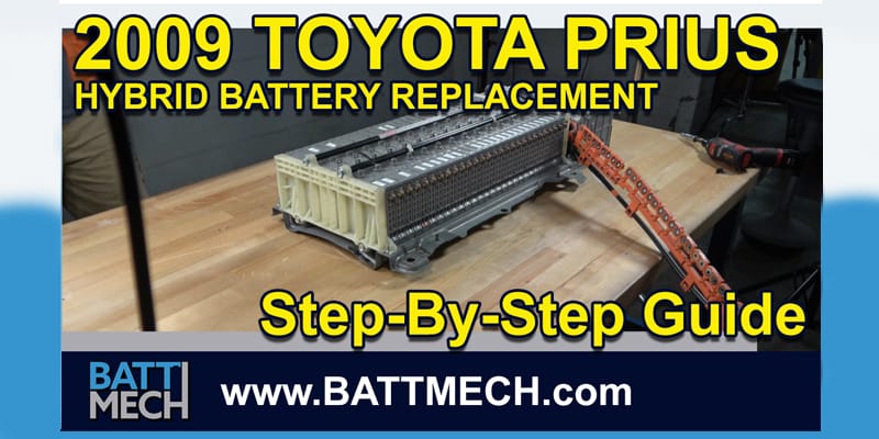 How to Replace & Repair a 2009 Toyota Prius Hybrid Battery Module Pack –Step-by-Step Guide