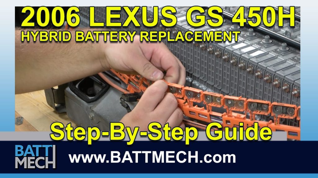 How to Replace & Repair a 2006 Lexus GS 450H Battery Module Pack –Step-by-Step Guide