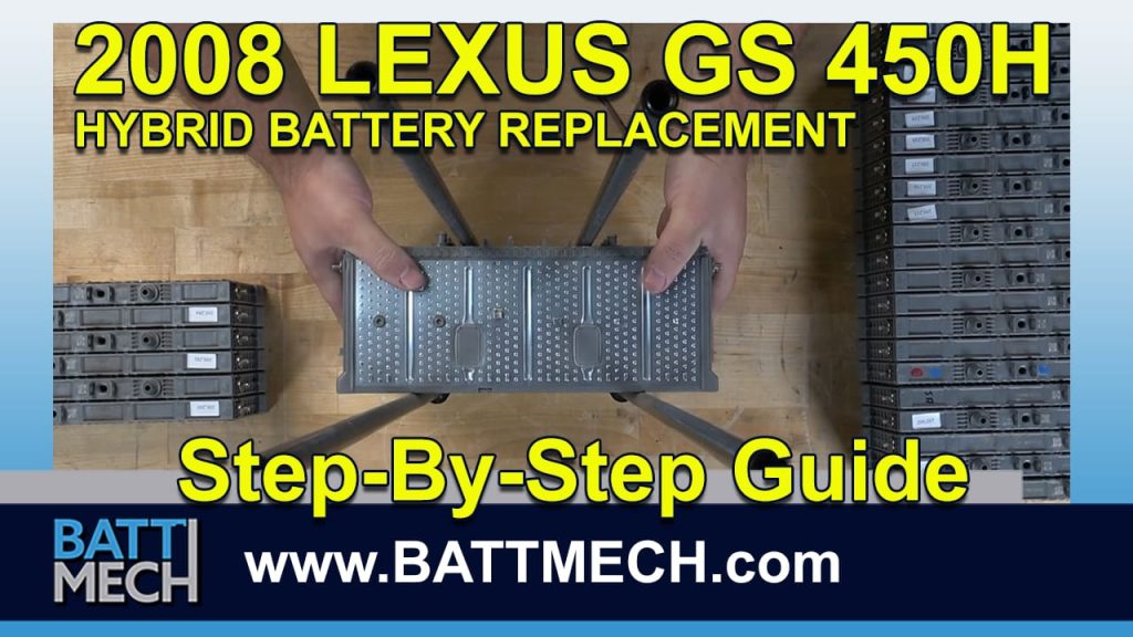 How to Replace & Repair a 2008 Lexus GS 450H Battery Module Pack –Step-by-Step Guide
