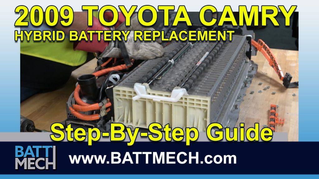 How to Replace & Repair a 2009 Toyota Camry Hybrid Battery Module Pack –Step-by-Step Guide