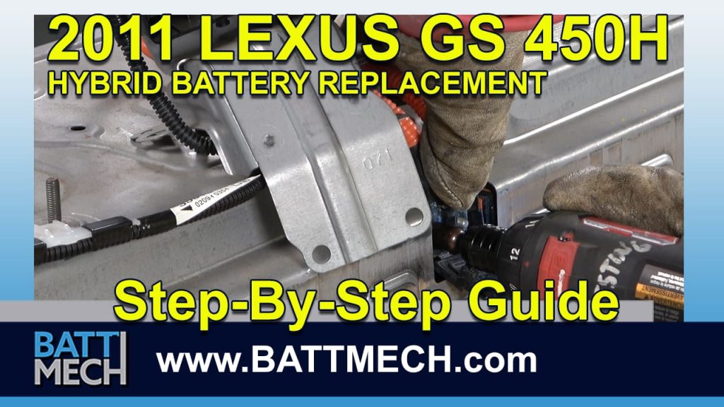 How to Replace & Repair a 2011 Lexus GS 450H Battery Module Pack –Step-by-Step Guide