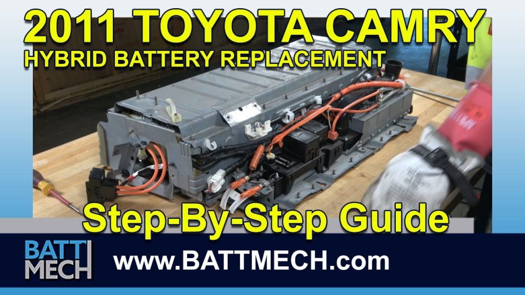 How to Replace & Repair a 2011 Toyota Camry Hybrid Battery Module Pack –Step-by-Step Guide
