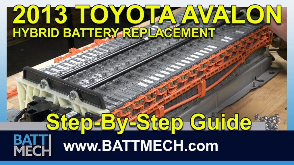 How to Replace & Repair a 2013 Toyota Avalon Battery Module Pack –Step-by-Step Guide