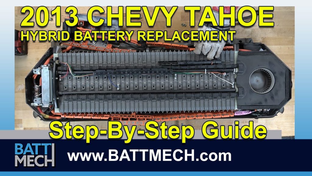 How to Replace & Repair a 2013 Chevrolet Tahoe Battery Module Pack –Step-by-Step Guide