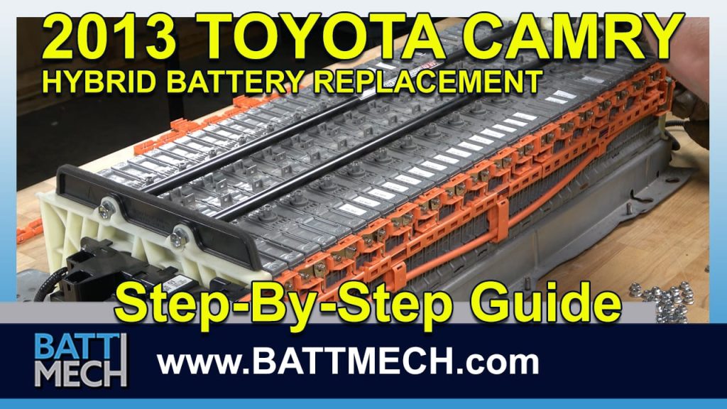 How to Replace & Repair a 2013 Toyota Camry Hybrid Battery Module Pack –Step-by-Step Guide