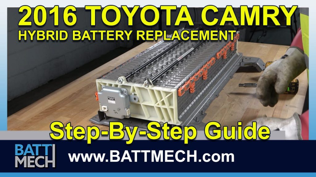 How to Replace & Repair a 2016 Toyota Camry Hybrid Battery Module Pack –Step-by-Step Guide