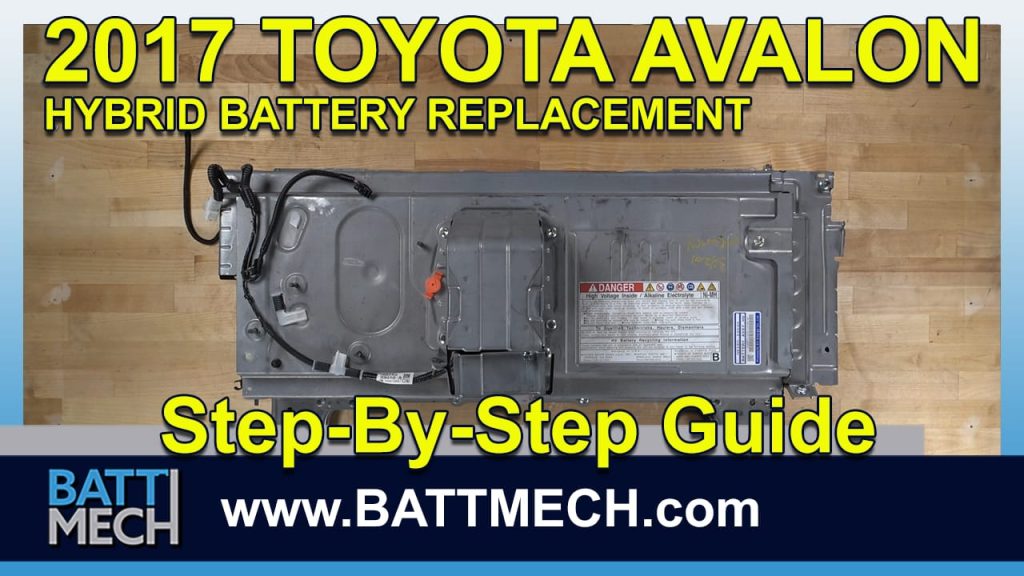 How to Replace & Repair a 2017 Toyota Avalon Battery Module Pack –Step-by-Step Guide