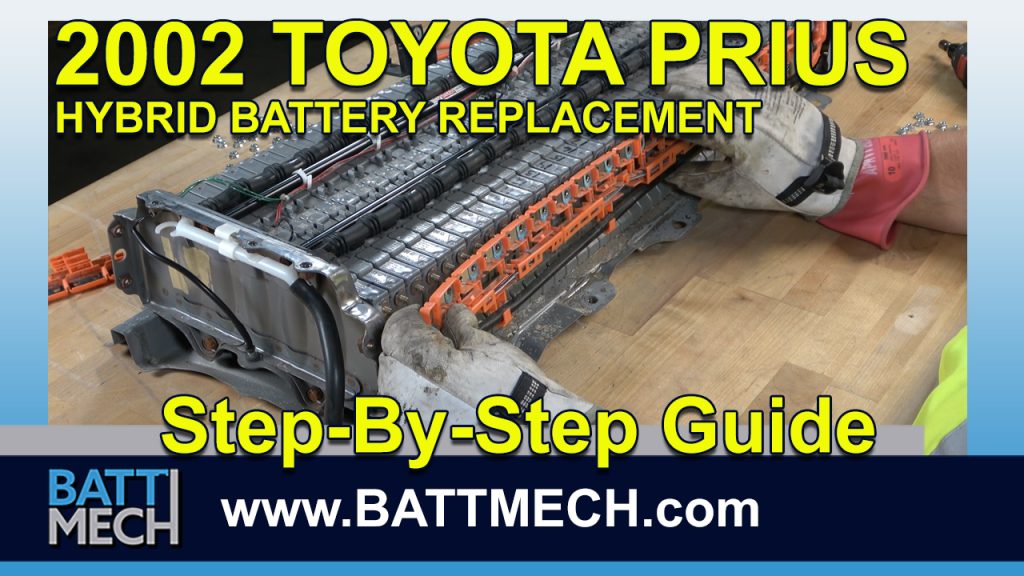 How to Replace & Repair a 2002 Toyota Prius Hybrid Battery Module Pack –Step-by-Step Guide