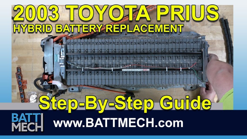 How to Replace & Repair a 2003 Toyota Prius Hybrid Battery Module Pack –Step-by-Step Guide