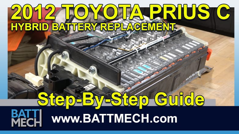How to Replace & Repair a 2012 Toyota Prius C Hybrid Battery Module Pack –Step-by-Step Guide