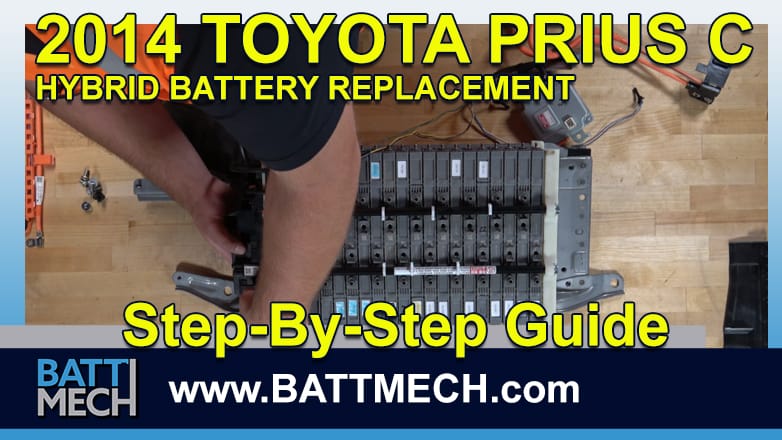 How to Replace & Repair a 2014 Toyota Prius C Hybrid Battery Module Pack –Step-by-Step Guide