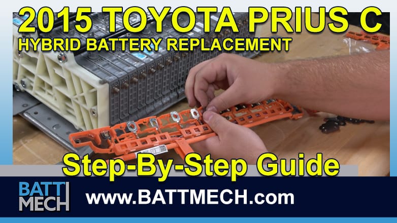 How to Replace & Repair a 2015 Toyota Prius C Hybrid Battery Module Pack –Step-by-Step Guide