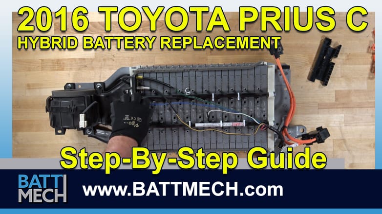 How to Replace & Repair a 2016 Toyota Prius C Hybrid Battery Module Pack –Step-by-Step Guide