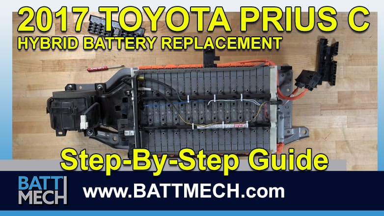 How to Replace & Repair a 2017 Toyota Prius C Hybrid Battery Module Pack –Step-by-Step Guide