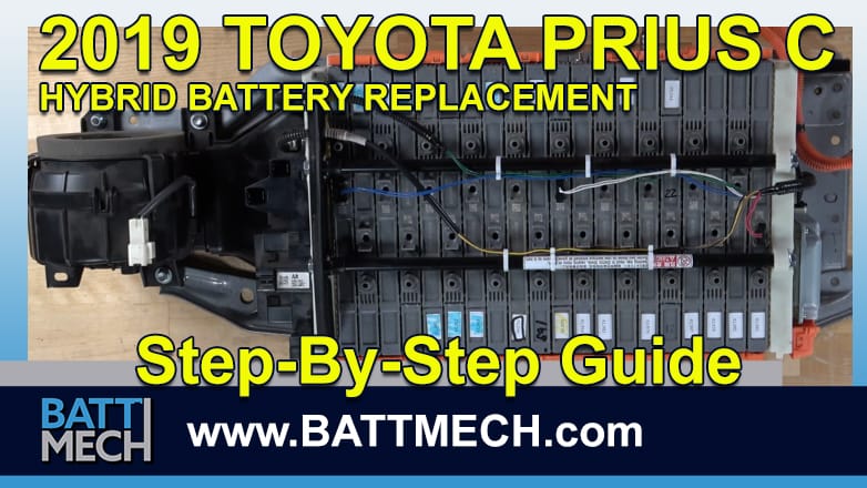 How to Replace & Repair a 2019 Toyota Prius C Hybrid Battery Module Pack –Step-by-Step Guide