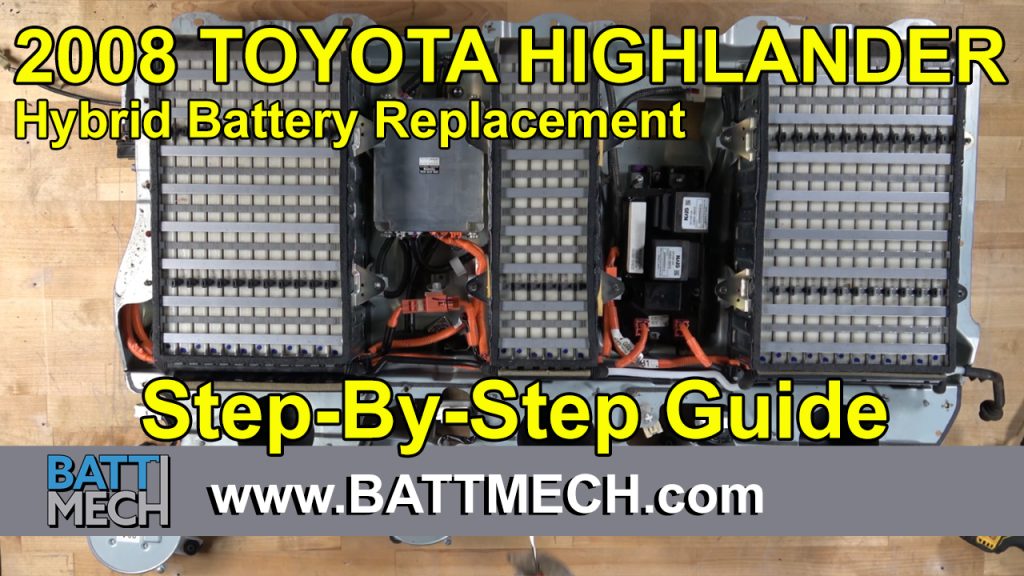 How to Replace & Repair a 2008 Toyota Highlander Hybrid Battery Module Pack –Step-by-Step Guide