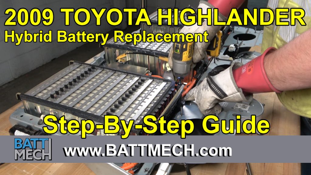 How to Replace & Repair a 2009 Toyota Highlander Hybrid Battery Module Pack –Step-by-Step Guide