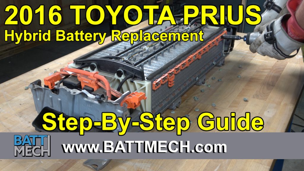 How to Replace & Repair a 2016 Toyota Prius Hybrid Battery Module Pack –Step-by-Step Guide