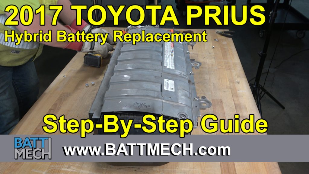 How to Replace & Repair a 2017 Toyota Prius Hybrid Battery Module Pack –Step-by-Step Guide