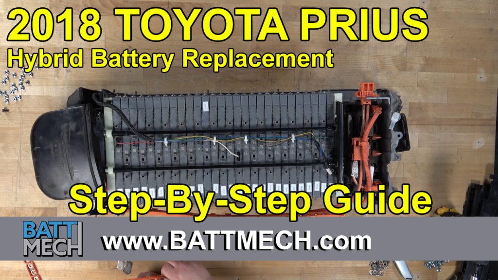 How to Replace & Repair a 2018 Toyota Prius Hybrid Battery Module Pack –Step-by-Step Guide