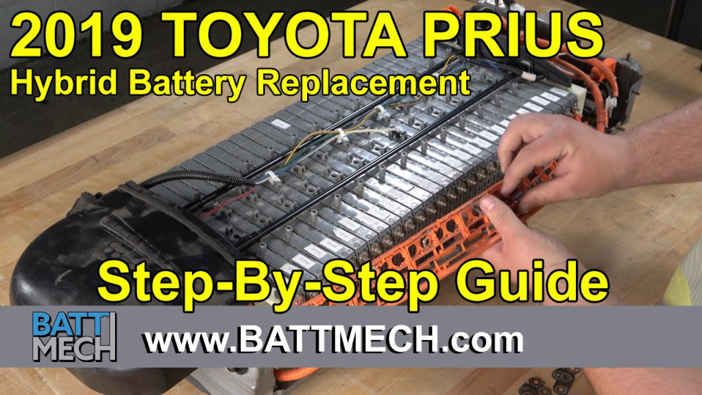 How to Replace & Repair a 2019 Toyota Prius Hybrid Battery Module Pack –Step-by-Step Guide