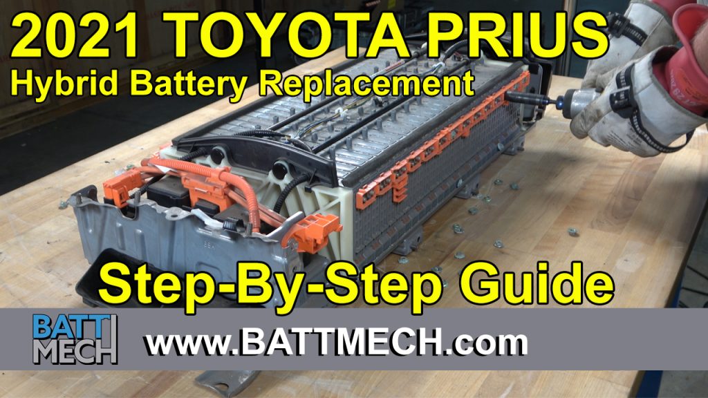 How to Replace & Repair a 2021 Toyota Prius Hybrid Battery Module Pack –Step-by-Step Guide