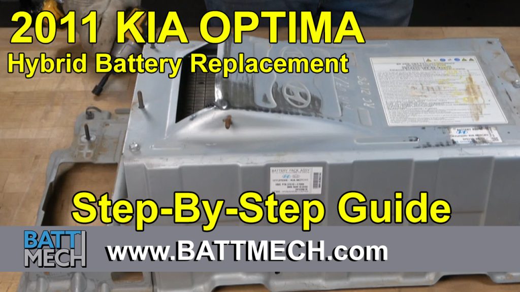 How to Replace/Repair: 2011 Kia Optima Hybrid Battery Module Pack –Step-by-Step Guide