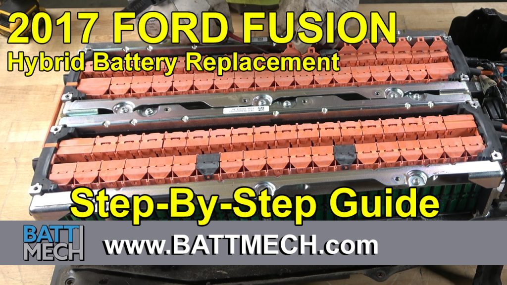How to Replace/Repair: 2017 Ford Fusion Hybrid Battery Module Pack –Step-by-Step Guide