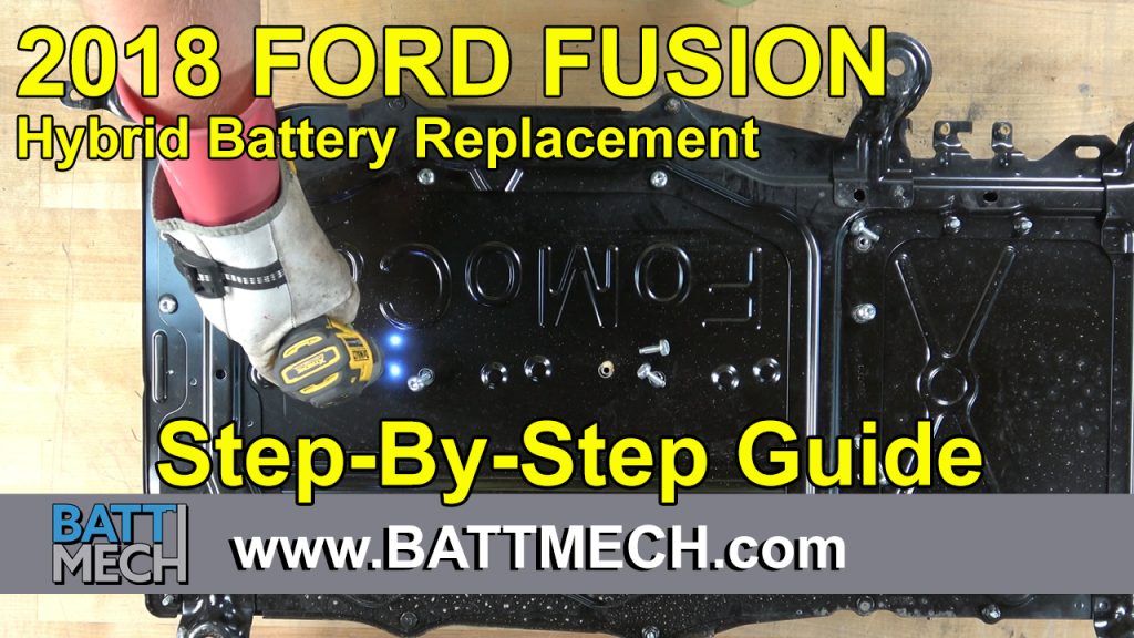 How to Replace/Repair: 2018 Ford Fusion Hybrid Battery Module Pack –Step-by-Step Guide